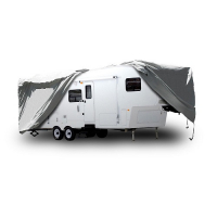 5th Wheel Trailer Cover fits Trailers  20' to 23'